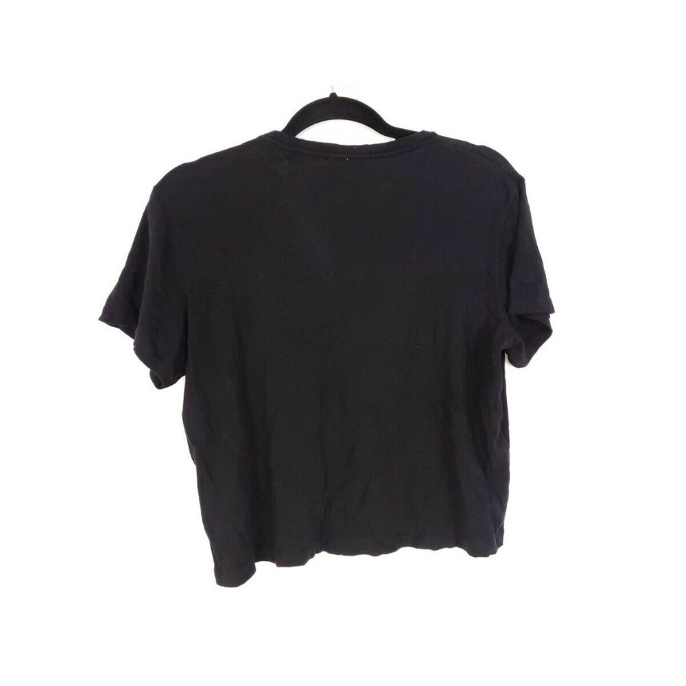 RE/DONE 1950s Boxy Cotton Ribbed Knit Trim Tee - Picture 5 of 7